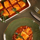 FAGOTTINI DE DAMASCO COM ABACAXI E MOLHO BRANCO