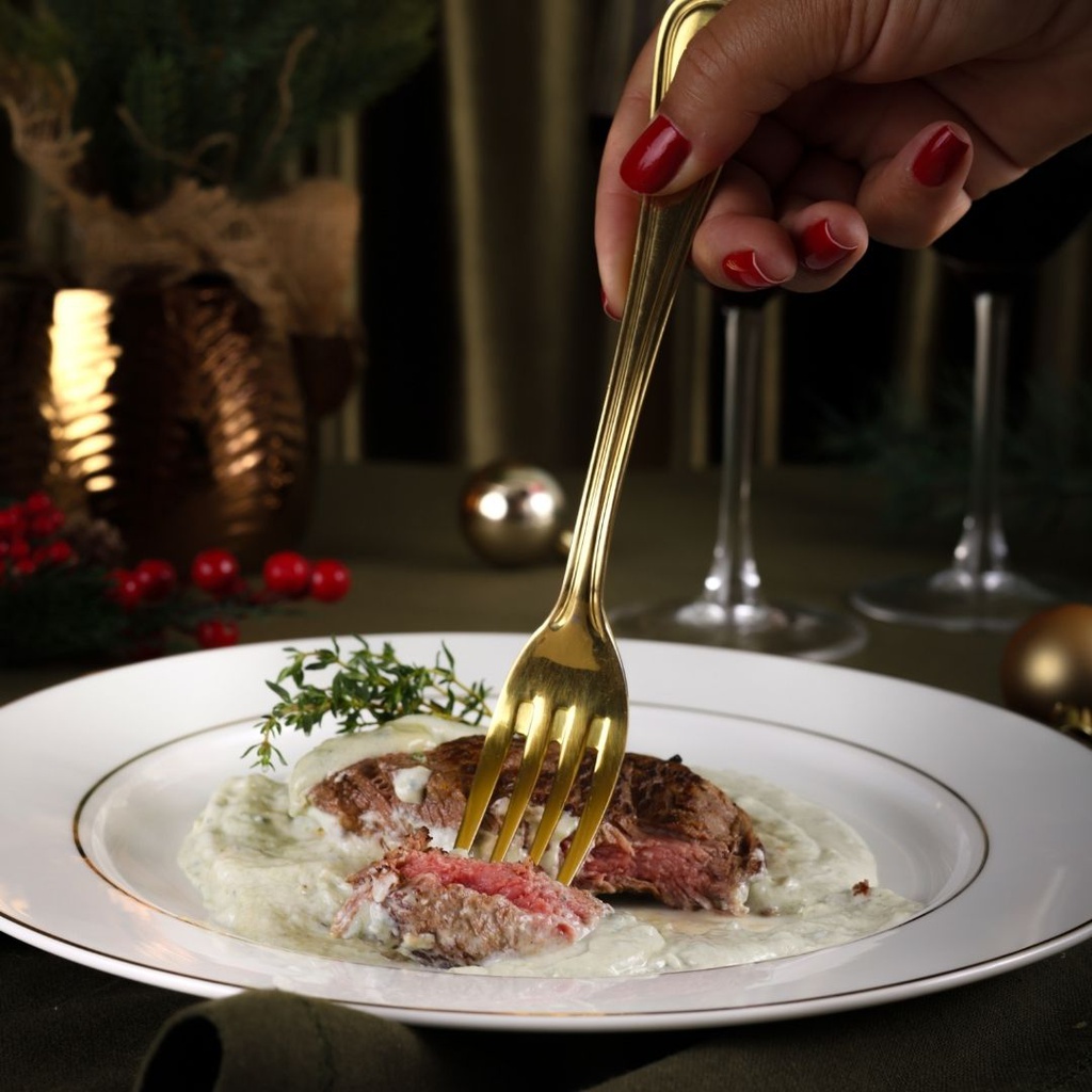 FILE MIGNON MEDALHÃO AO MOLHO GORGONZOLA