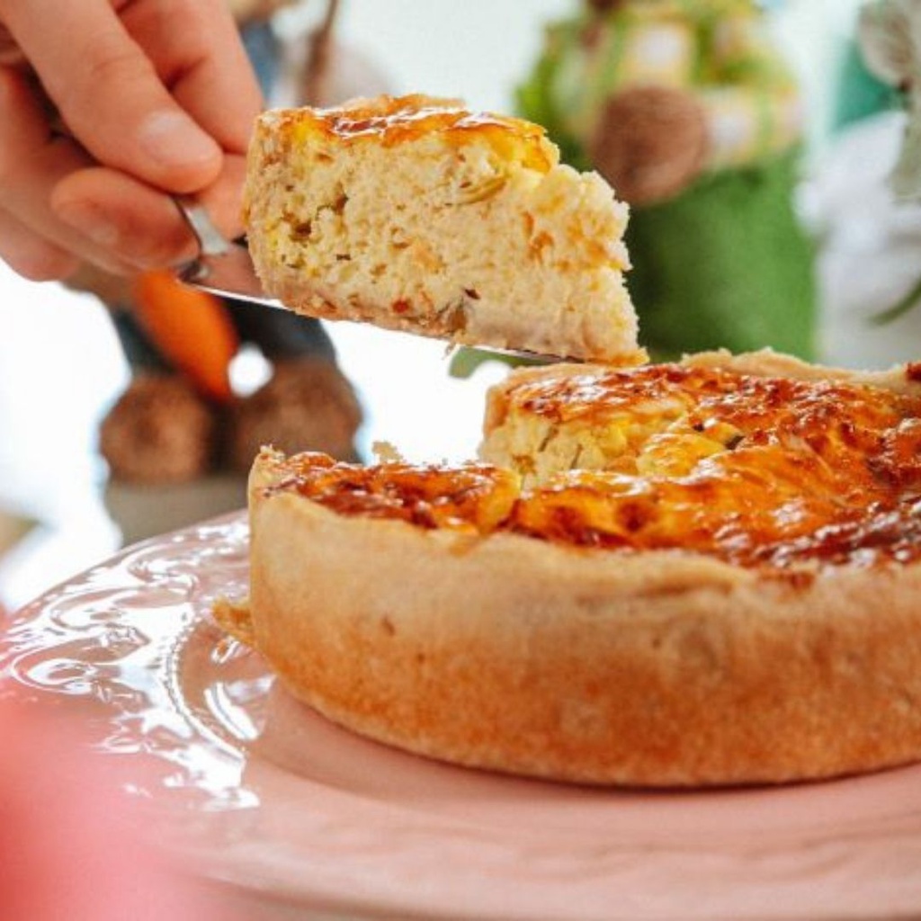 QUICHE DE ALHO PORÓ 1,5kg