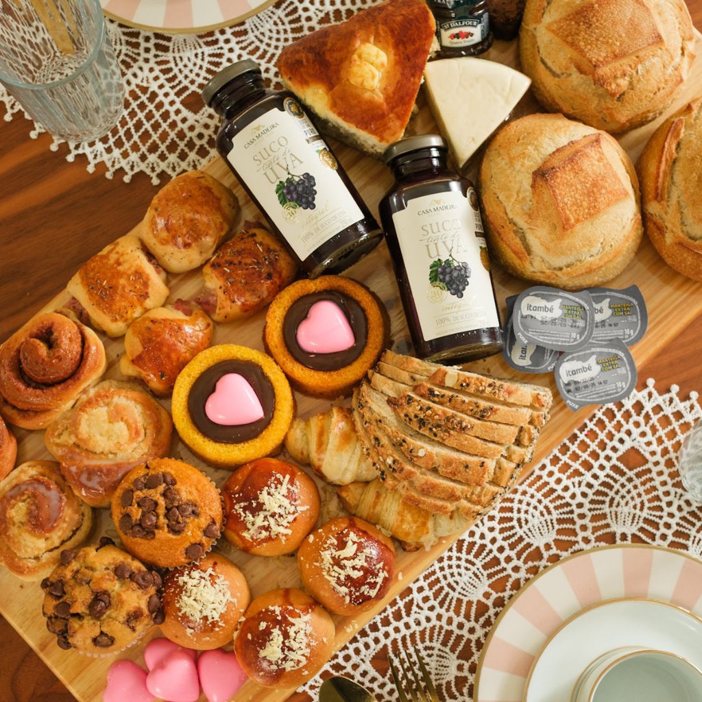 Platter de Café da Manhã - "Amor de Mãe!"