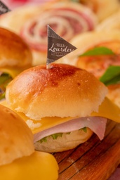 [53025] MINI SANDUÍCHE PRESUNTO COM QUEIJO PRATO