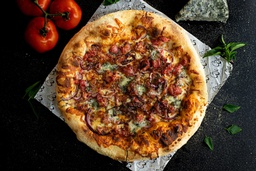 Pizza Gorgonzola com Linguiça